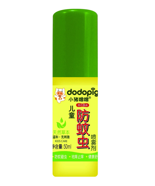 小豬嚕嚕兒童防蚊蟲(chóng)噴霧劑50ml