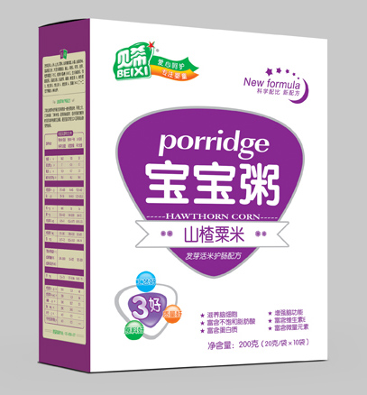 貝希山楂栗米寶寶粥