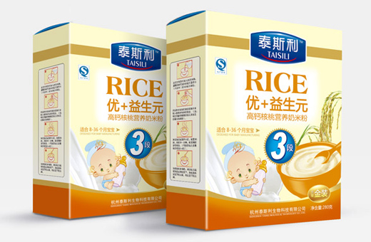 泰斯利高鈣核桃米粉盒裝