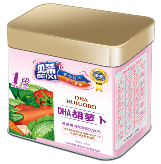 貝希DHA胡蘿卜營(yíng)養(yǎng)配方米粉