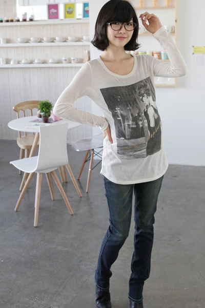 EQMUMBABY爆款懷舊yunf牛仔褲