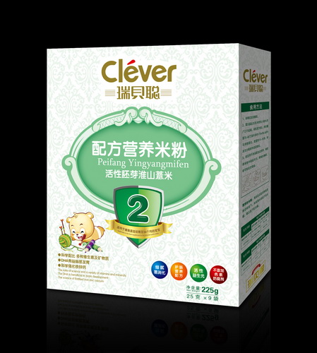 瑞貝聰活性胚芽淮山薏米營(yíng)養(yǎng)米粉2段盒裝