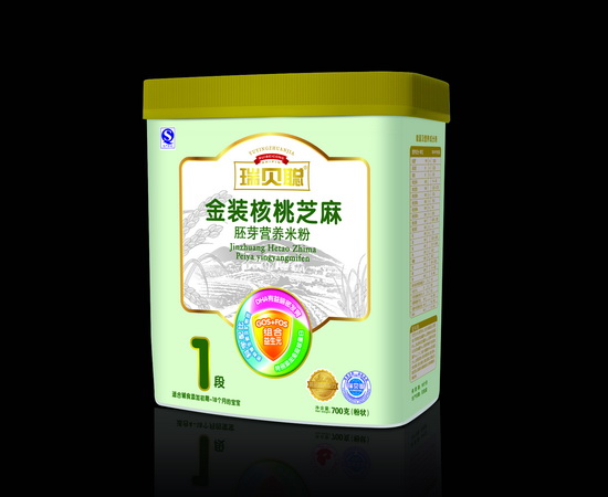 瑞貝聰核桃芝麻胚芽營養(yǎng)米粉簡介