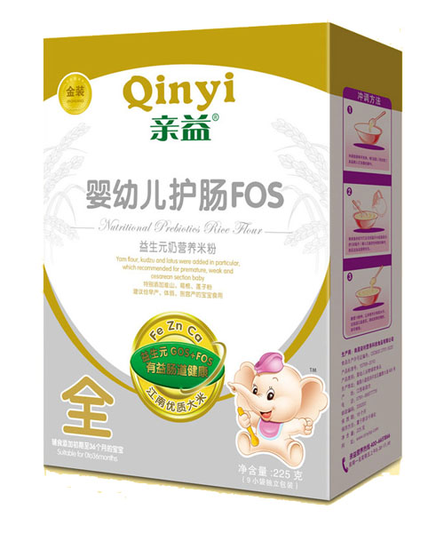 親益盒裝益生元yingye護腸FOS奶營養(yǎng)米粉全