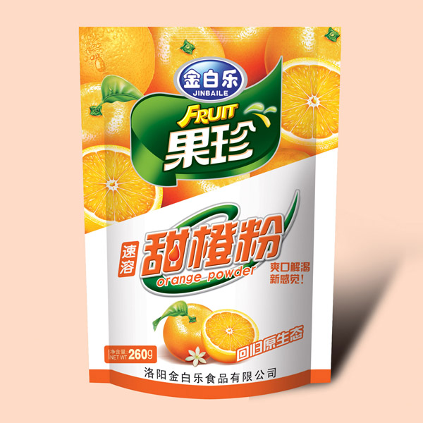 金白樂速溶甜橙粉260g