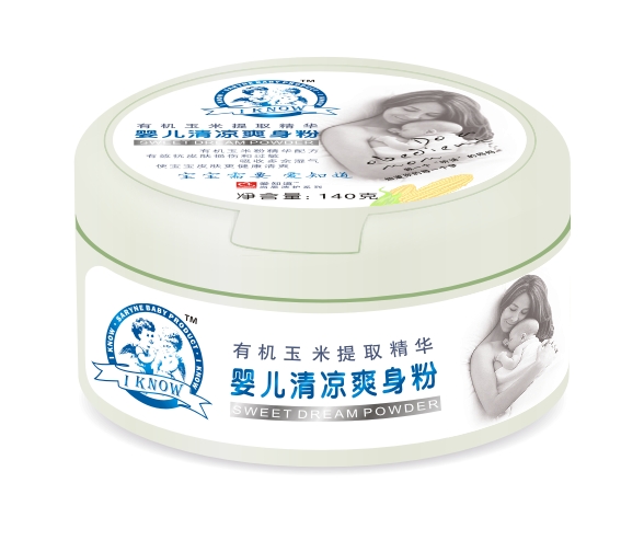 尚恩愛知道yinge清涼爽身粉