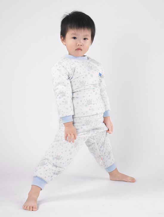 卓?jī)呵锒瑠A棉肩開(kāi)套裝