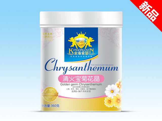 金盾愛(ài)嬰菊花晶桶裝-清火寶