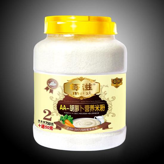 每滋AA-胡蘿卜營(yíng)養(yǎng)米粉