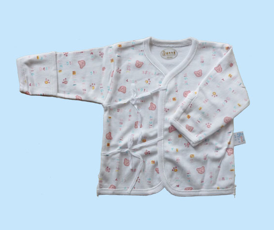 A02半背包邊系帶上衣(粉)