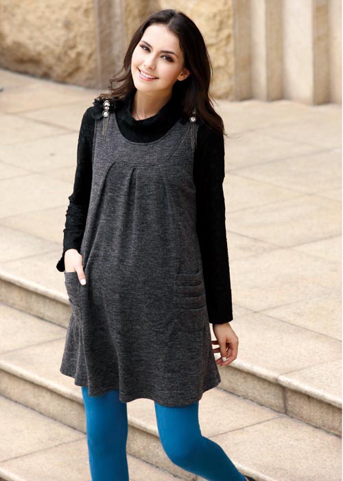 懷泰時尚灰色yunf上衣