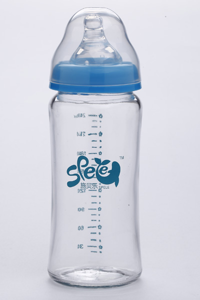 施貝樂(lè)弧形玻璃奶瓶240mlLKH08