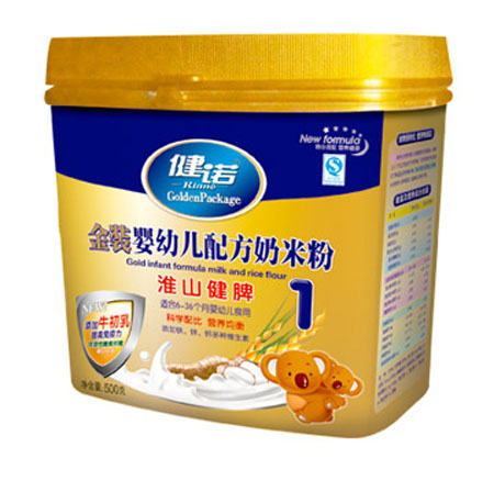 健諾淮山健脾配方奶米粉1段