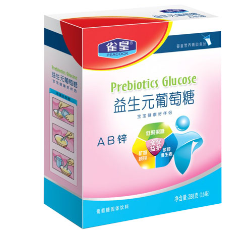 雀皇復合益生元葡萄糖-AB鋅288g