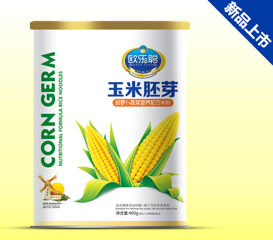 歐樂聰胡蘿卜蔬菜玉米胚芽紙聽