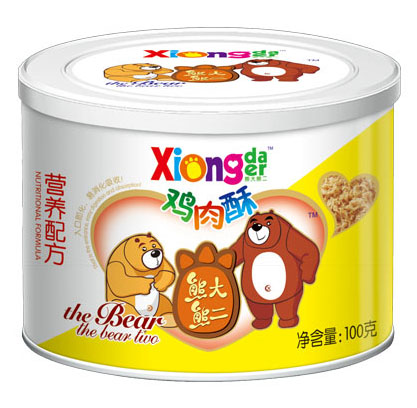 熊大熊二營養(yǎng)配方雞肉酥