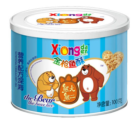 熊大熊二營養(yǎng)配方深海金槍魚酥