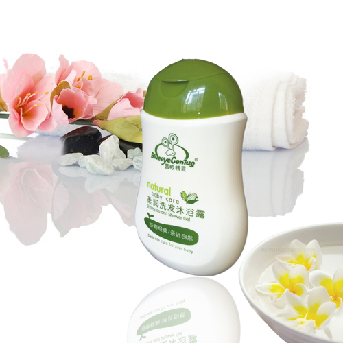 藍眼精靈柔潤沐浴露