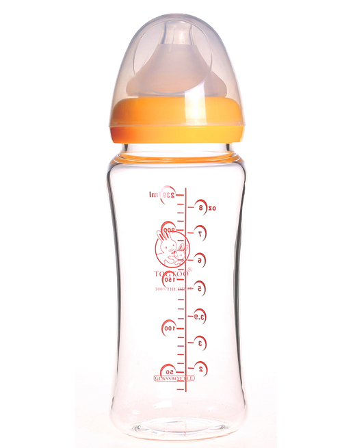 淘氣兔ppsu奶瓶240ml黃色