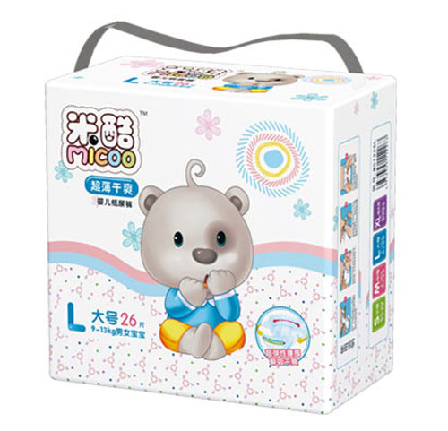 米酷超薄干爽yinge紙尿褲(大號(hào))