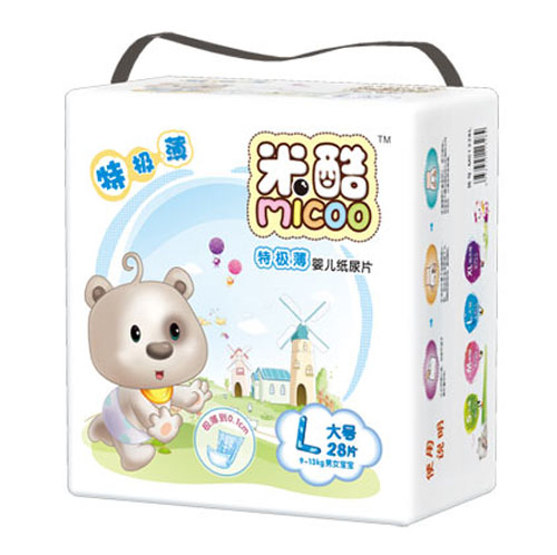 米酷特極薄yinge紙尿片(大號)
