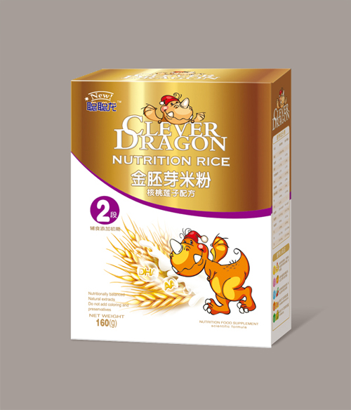 聰聰龍核桃蓮子配方米粉盒裝