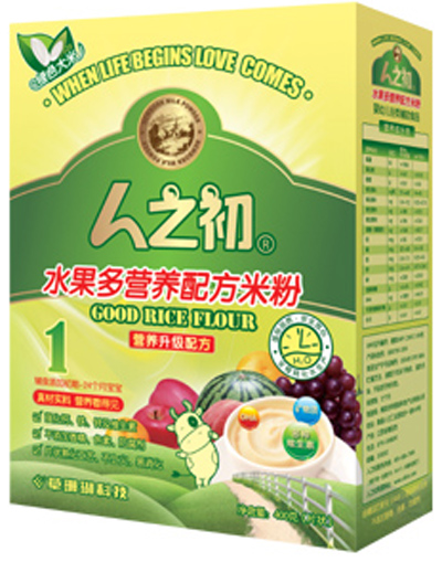 人之初yinge水果多米粉1段盒裝