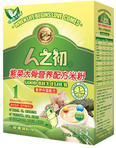 人之初yinge紫菜大骨米粉1段盒裝