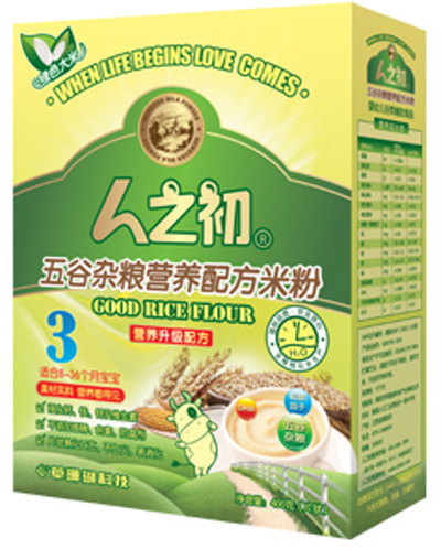 人之初yingy五谷雜糧米粉3段盒裝