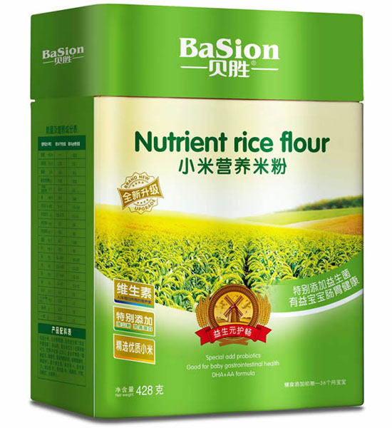 貝勝益生元護暢小米營養(yǎng)米粉