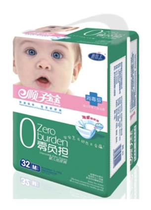 新佳士順子寶寶0負擔(dān)yinge紙尿褲