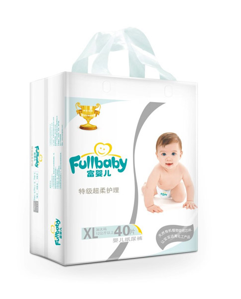 富yinge銀裝系列紙尿褲XL-40