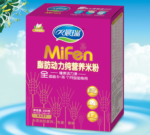 晨瑞脂肪動(dòng)力純營養(yǎng)米粉全段