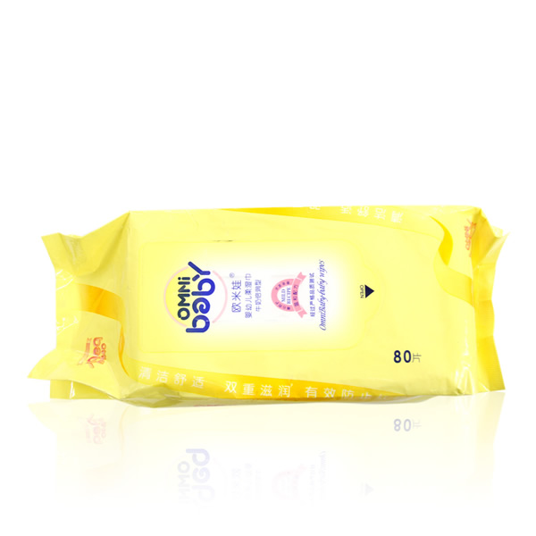 歐米娃牛奶倍潤(rùn)型yingye柔濕巾80片