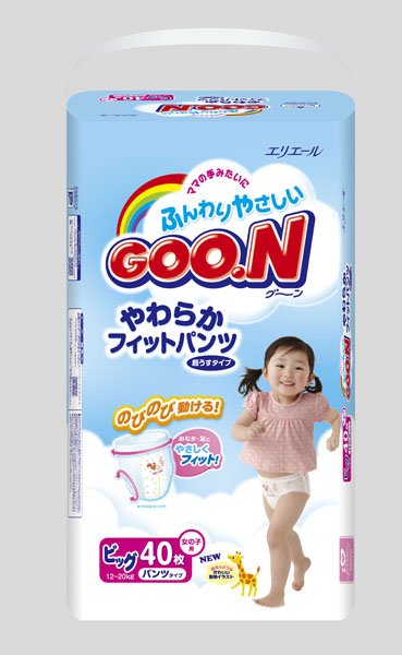 大王yinge紙尿褲XL-40