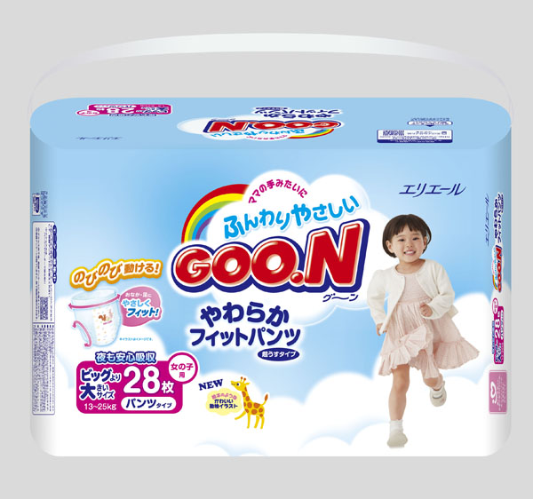 大王yinge紙尿褲XXL-28