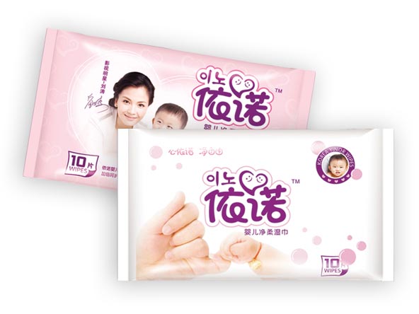 依諾yinge凈柔濕巾10片