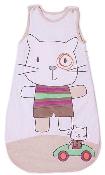 母之戀貓Bby天鵝絨yinge無袖睡袋
