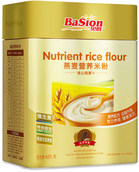 貝勝燕麥淮山胡蘿卜營(yíng)養(yǎng)米粉