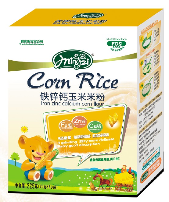 名滋鐵鋅鈣玉米米粉