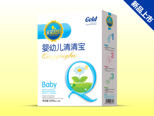 金諾恩貝盒裝yingye清清寶