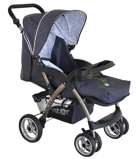 貝之星yinge推車H3010型灰色