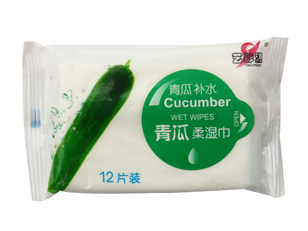 藝彩源青瓜補(bǔ)水柔濕巾