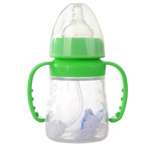 矽利康yinge硅膠奶瓶綠色