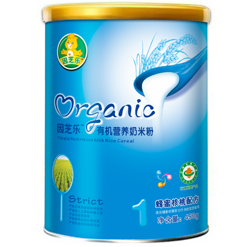 因芝樂聽裝有機營養(yǎng)奶米粉1段