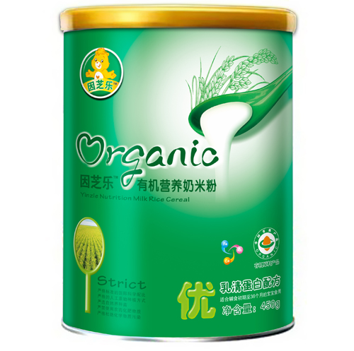 因芝樂聽裝有機(jī)營養(yǎng)奶米粉0段