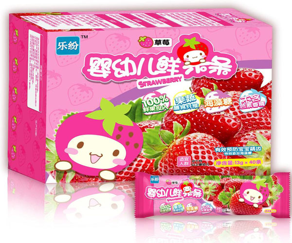 樂紛yingye鮮果條草莓味