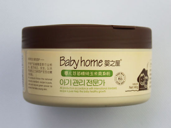 嬰之屋yinge芽苗精純靜玉米爽身粉