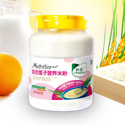初朵百合蓮子營養(yǎng)米粉