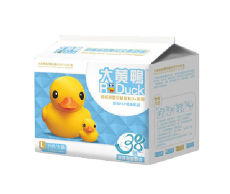 大黃鴨超薄yinge紙尿片L24片